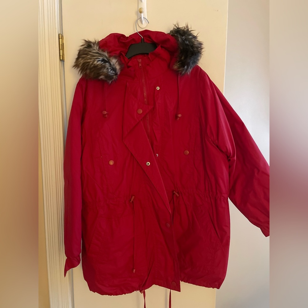 Red coat